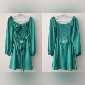 Princess Polly Emerald Long Sleeve Dress